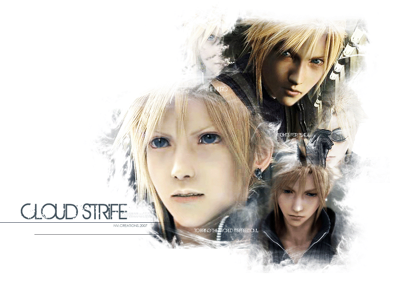Cloud Strife Wallpaper by ~EmmiMania on deviantART