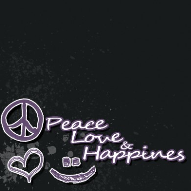 Backgrounds  Wallpaper on Peace  Love  And Happiness   Backgrounds   Createblog