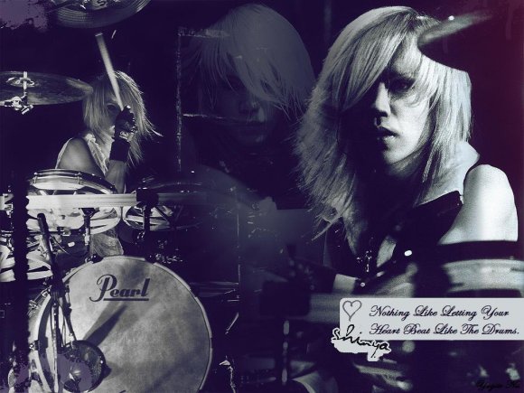 drums wallpapers. Shinya~Drums. Wallpapers