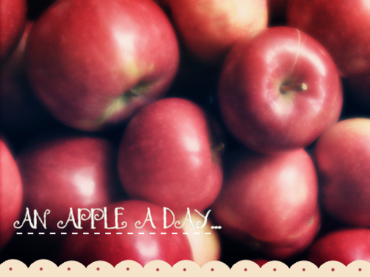 an apple a day