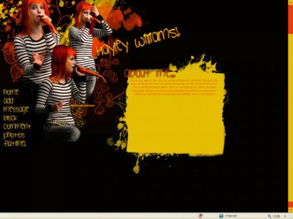 hayley williams paramore wallpaper. Hayley Williams from Paramore