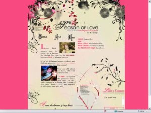 Season of love - Get layout code
