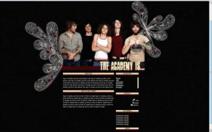 The Academy Is... - Myspace Layouts