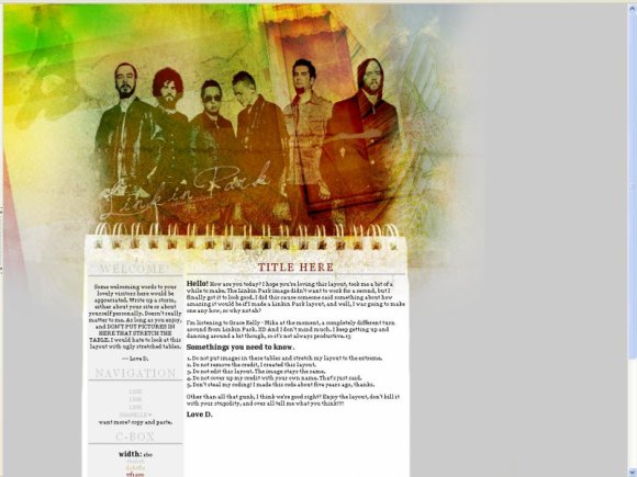 Linkin Park Website