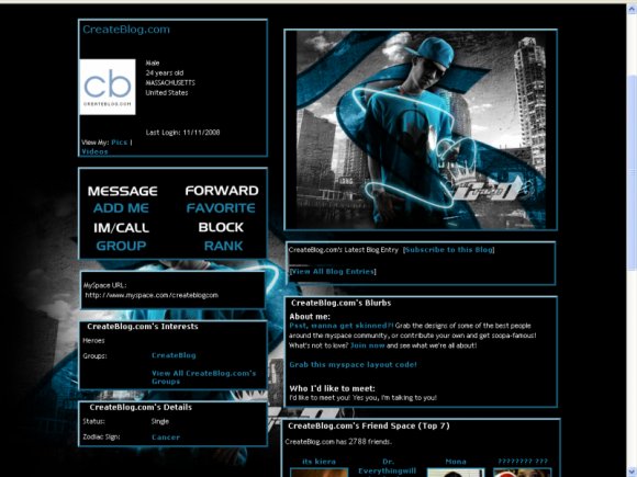 Bmw myspace 2.0 layouts #6