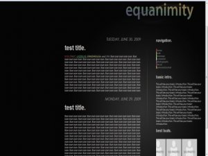 Equanimity