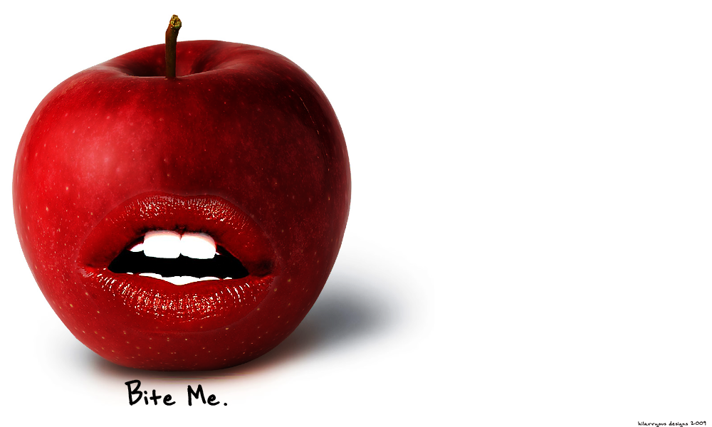 apple bite me