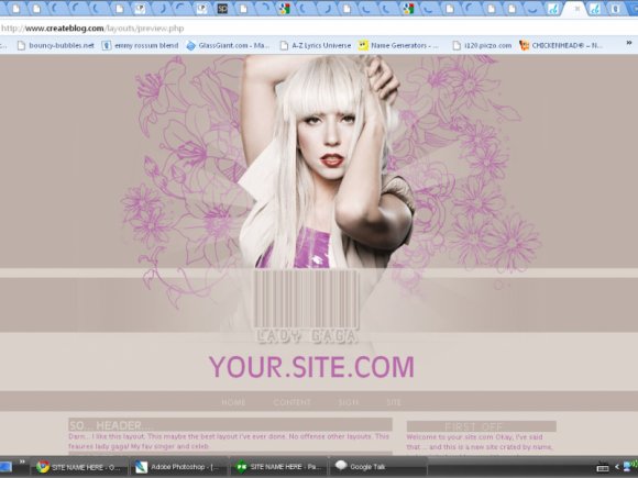 lady gaga website