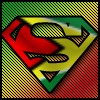 Guyana Flag Superman Icon
