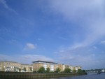 Buildings along River Thames