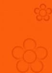 orange flowers.