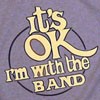 With the band