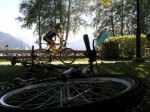 Cycling.