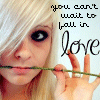 You Can't Wait to Fall in Love