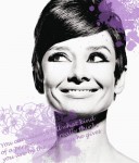 Earring: Audrey Hepburn