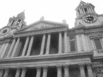 St. Paul's Cathedral Black and White