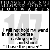 Hogwarts rules
