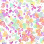 animated color-changing flowers!