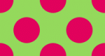 Pink/Green Polka Dots