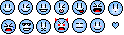 Blue Smileys