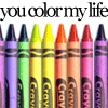you color my life.