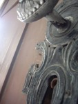 door knob at the Halpsburg Palace