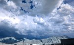 Clouds.