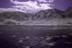 Lake, infrared.