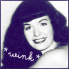 Bettie Page *wink*