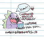 Cupcake Dino