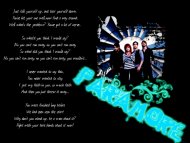 Paramore Wallpaper with lyrics