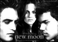 New Moon_Edward, Bella and Jacob