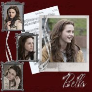 bella scrapbook page