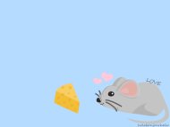 mouse and cheese 