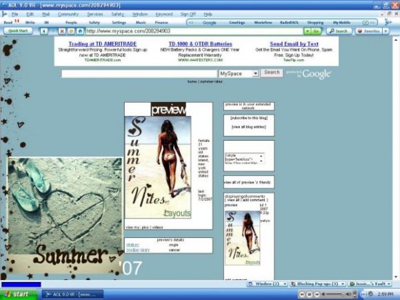 View preview