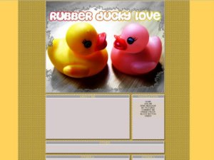 Rubber Ducky Love