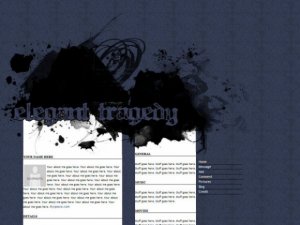 Elegant Tragedy (Div Overlay)