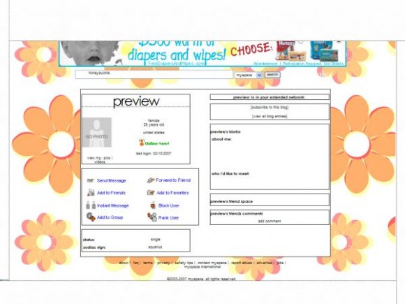 View preview