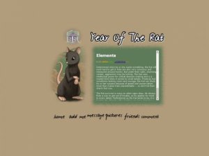 Year Of The Rat