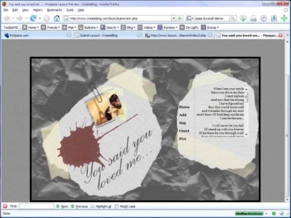 View preview