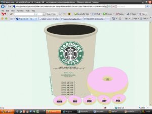 starbucks and donuts