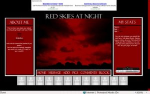 Red Skies At Night