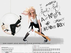 Avril Lavigne *i wanna rock & roll