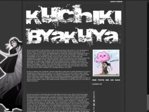 bleach (Kuchiki Byakuya) UPDATED!!