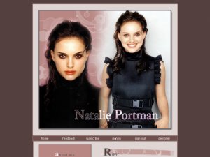 Natalie Portman Layout - 2