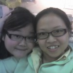 posing over our work place