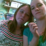 me and amy my best friend!