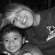My brother and I.