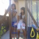 letsee, im on a swingset! with a bestie Jessica.