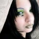 fun with green makeup